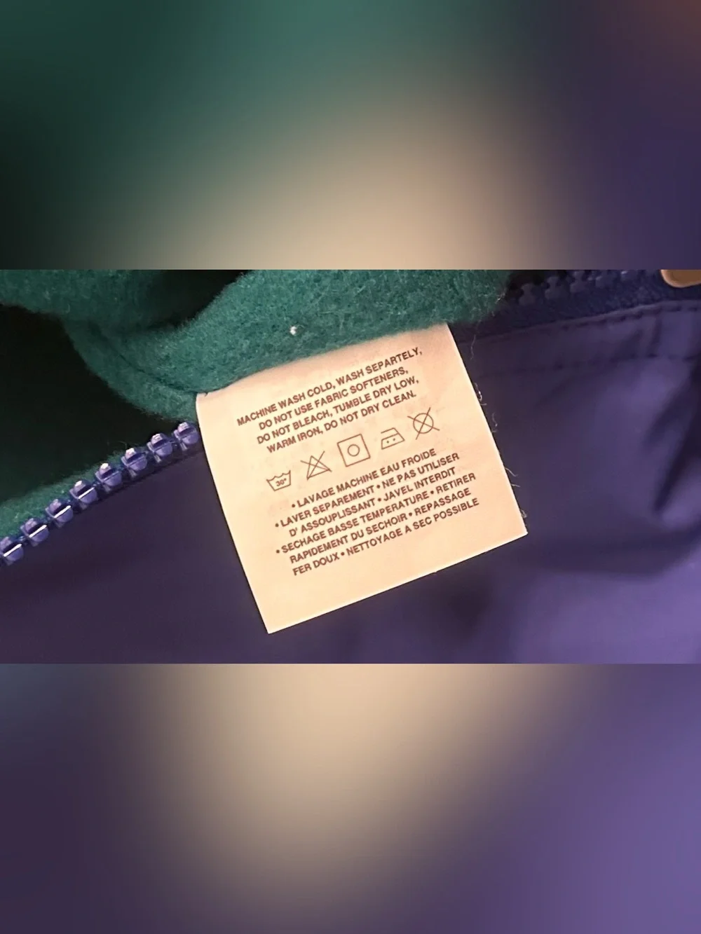 Vintage 1997 Patagonia Baby Snow Bib Overalls USA 18M Purple